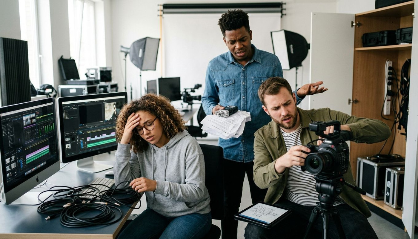 Les erreurs inattendues qui sabotent la formation en audiovisuel